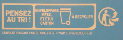 Les p'tits crémeux - Recycling instructions and/or packaging information - fr