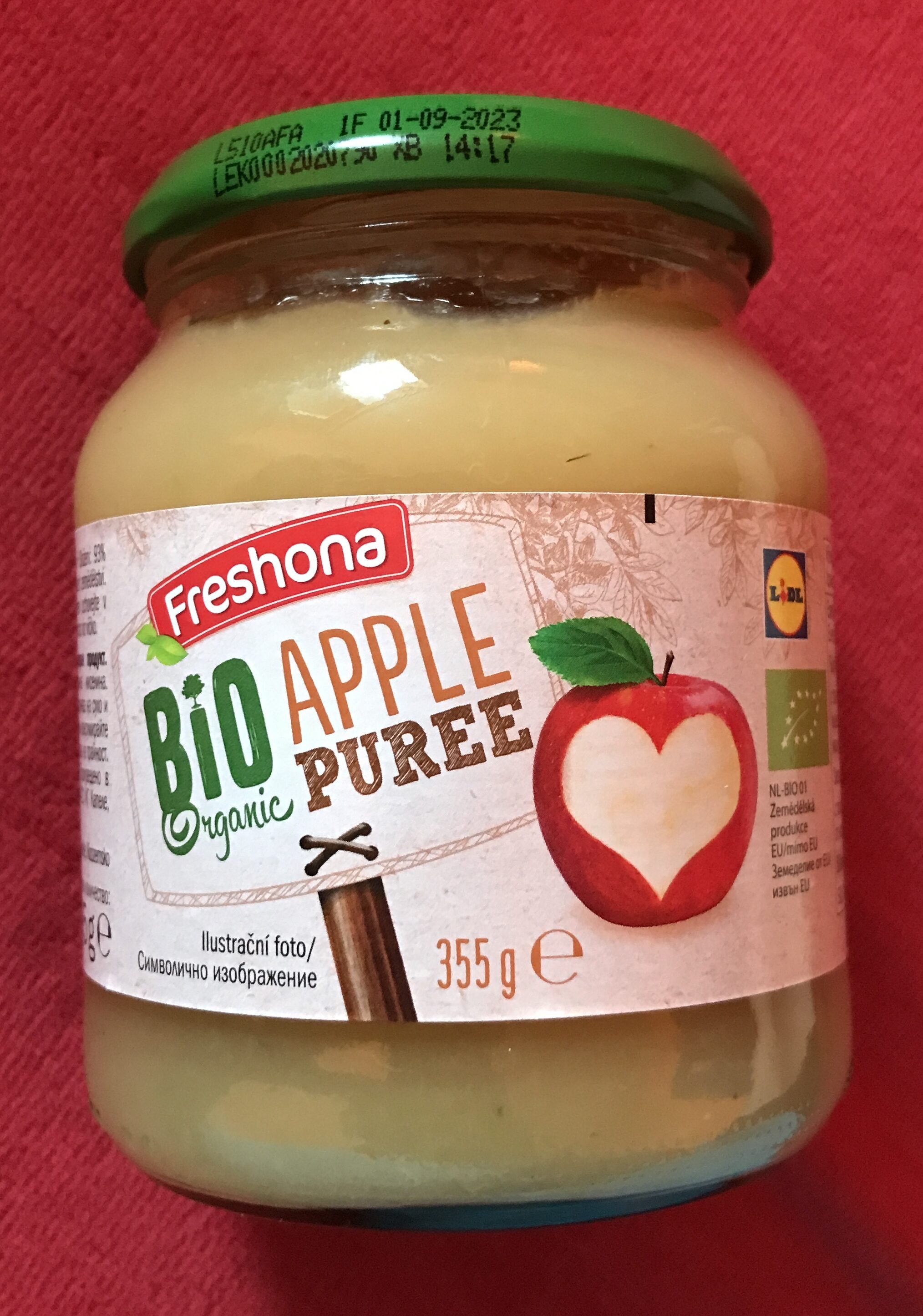 Bio  organic Apple purée - Product - cs