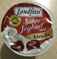 Sahnejoghurt, mild, Kirsche - Product - de
