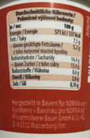 Sahnejoghurt, mild, Kirsche - Nutrition facts - de
