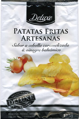 Patatas fritas artesanas sabor a cebolla caramelizada & vinagre balsámico - Product - es