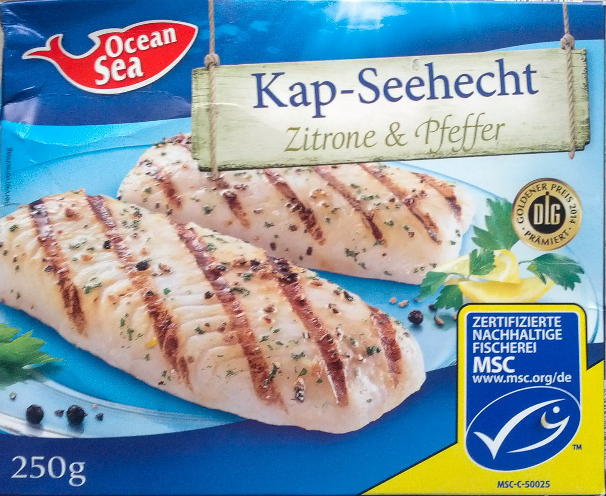 Kap-Seehecht Zitrone & Pfeffer - Product - de