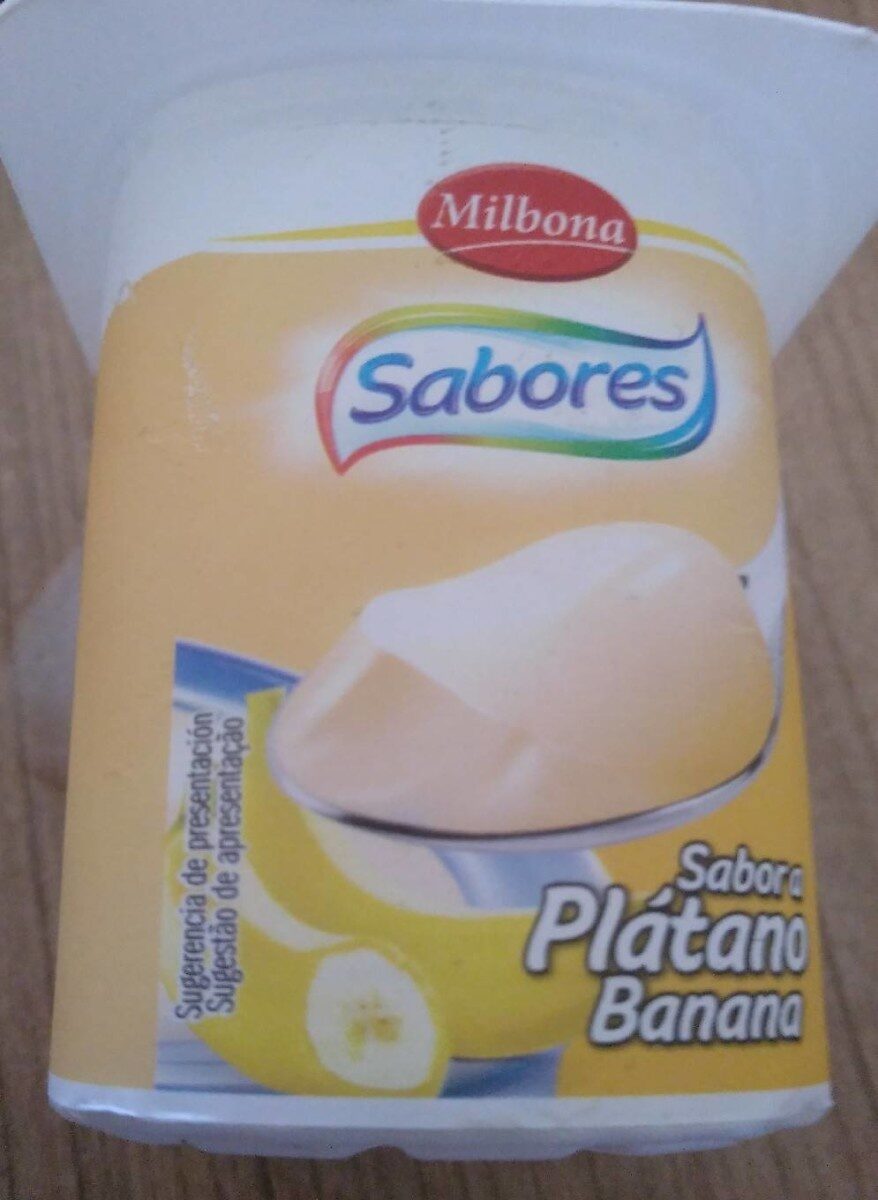Yogur sabor platano - Product - es