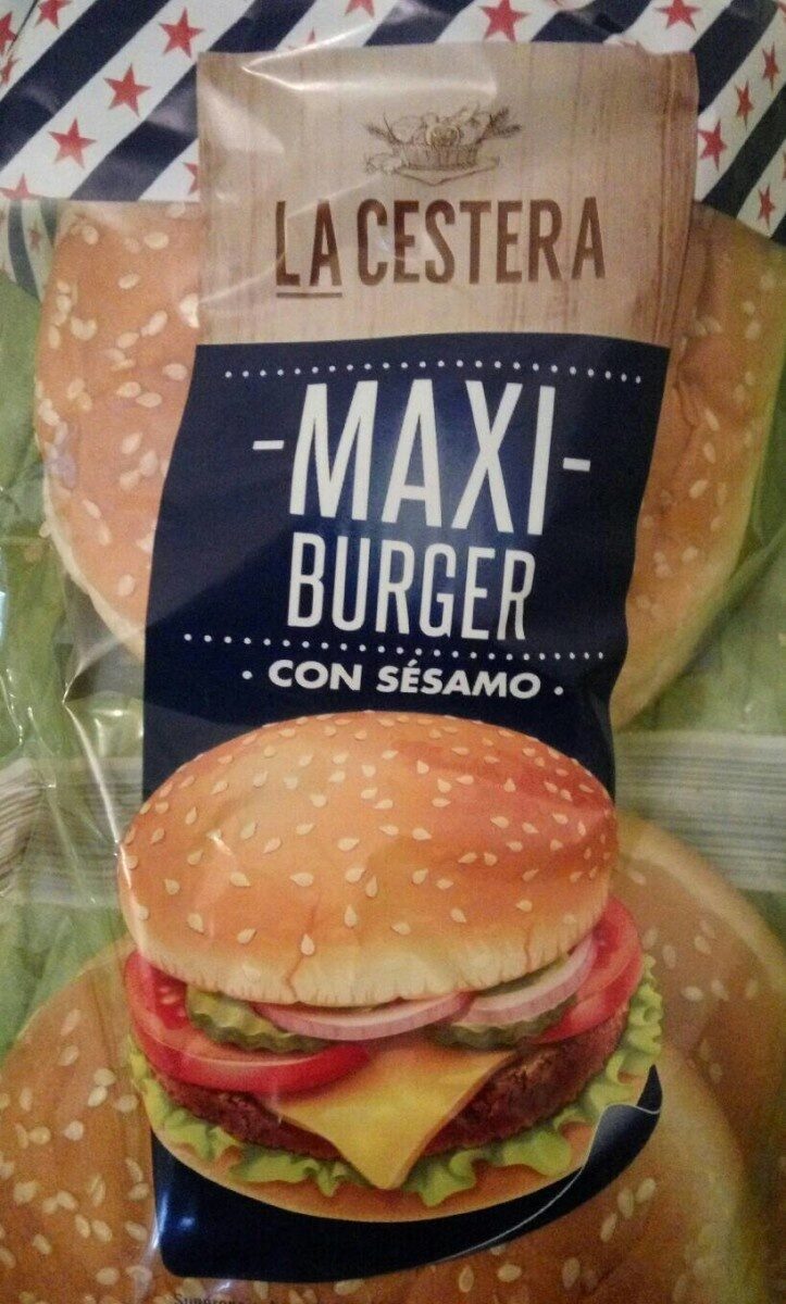 Maxi burger - con sésamo - Product - es