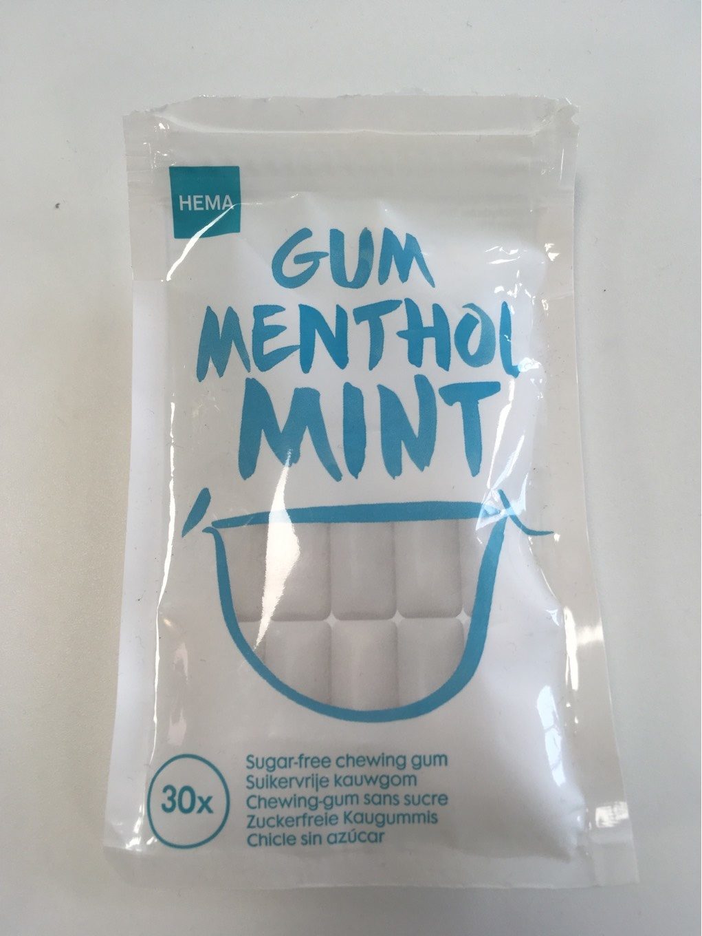 Standaard wazig erger maken Gum Menthol Mint - HEMA