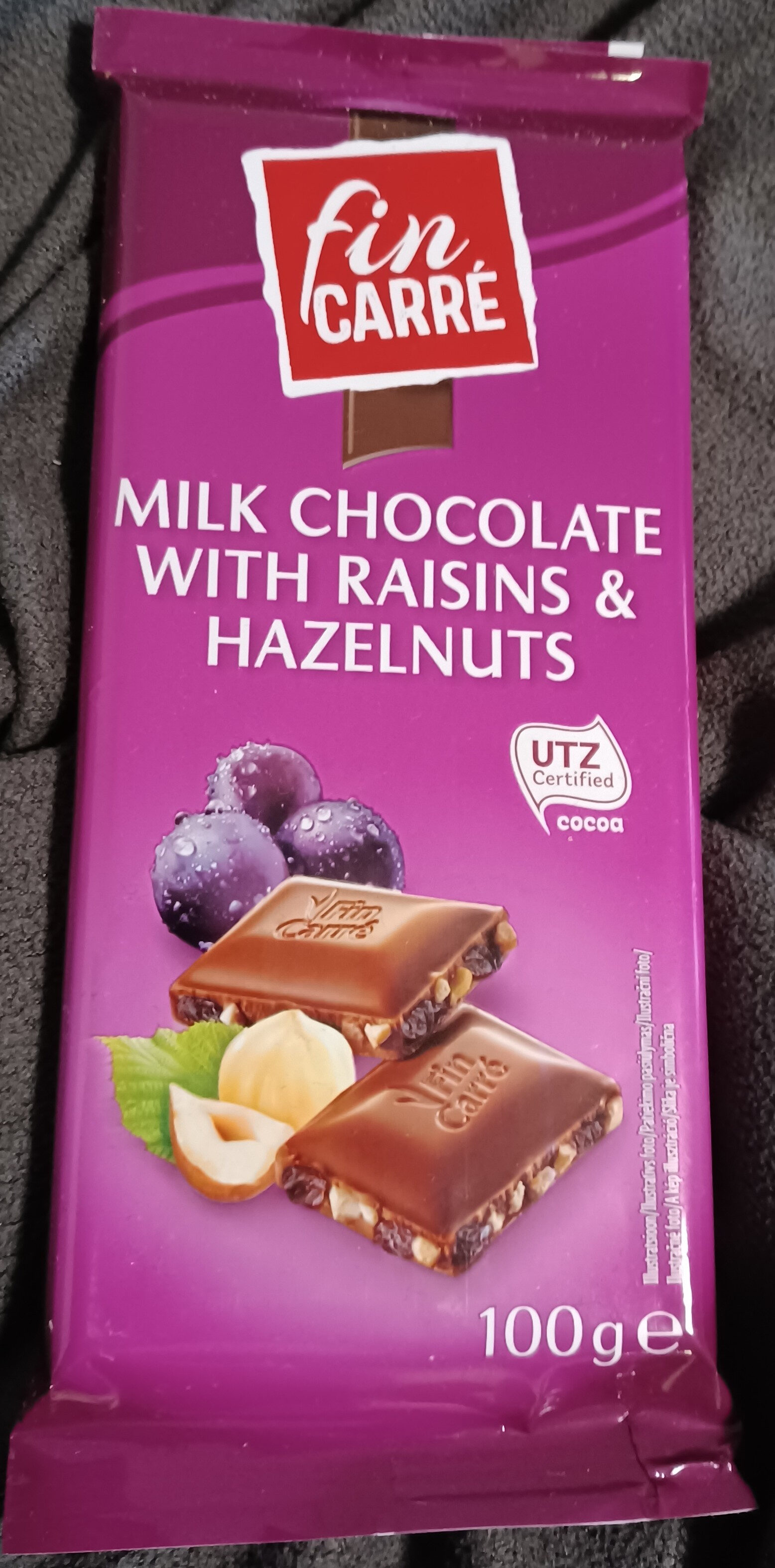 Schokolade Traube Nuss - Product - sk