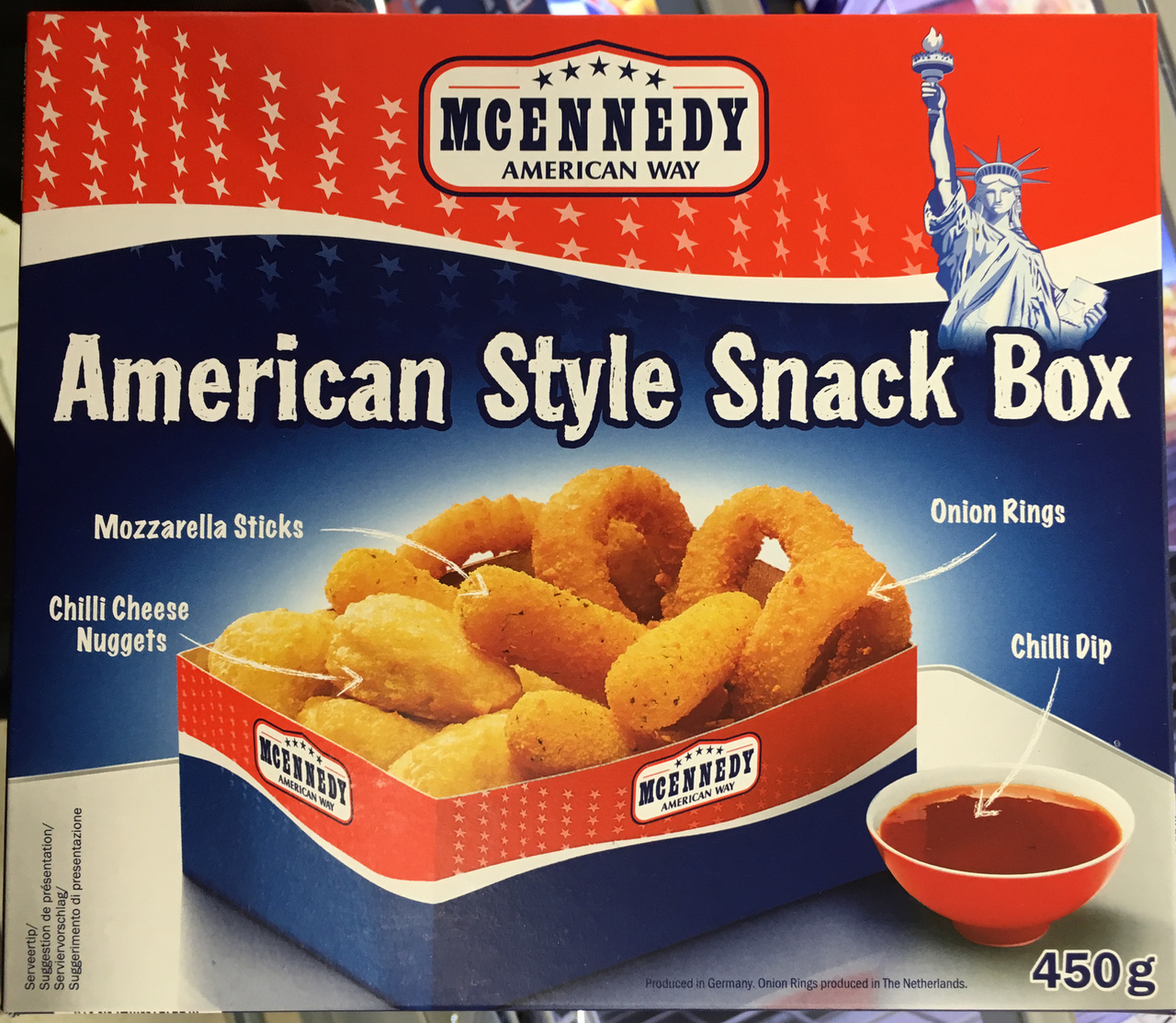 American Style Snack Box - Product - fr