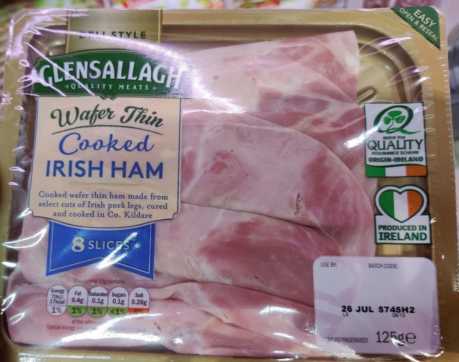 Wafer Thin Cooked Irish Ham - Product - en