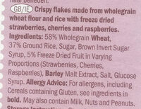 Crownfield -special- Flakes Red Berries - Ingredients - en
