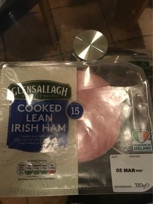 Cooked lean irish ham - Product - fr