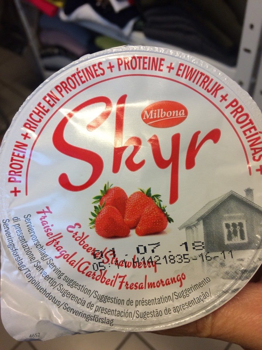 Skyr Fraise - Product - fr