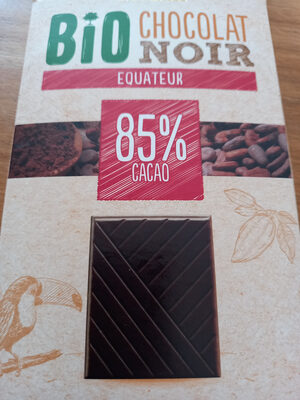 Bio Chocolat Noir Equateur 85% cacao - Product - fr