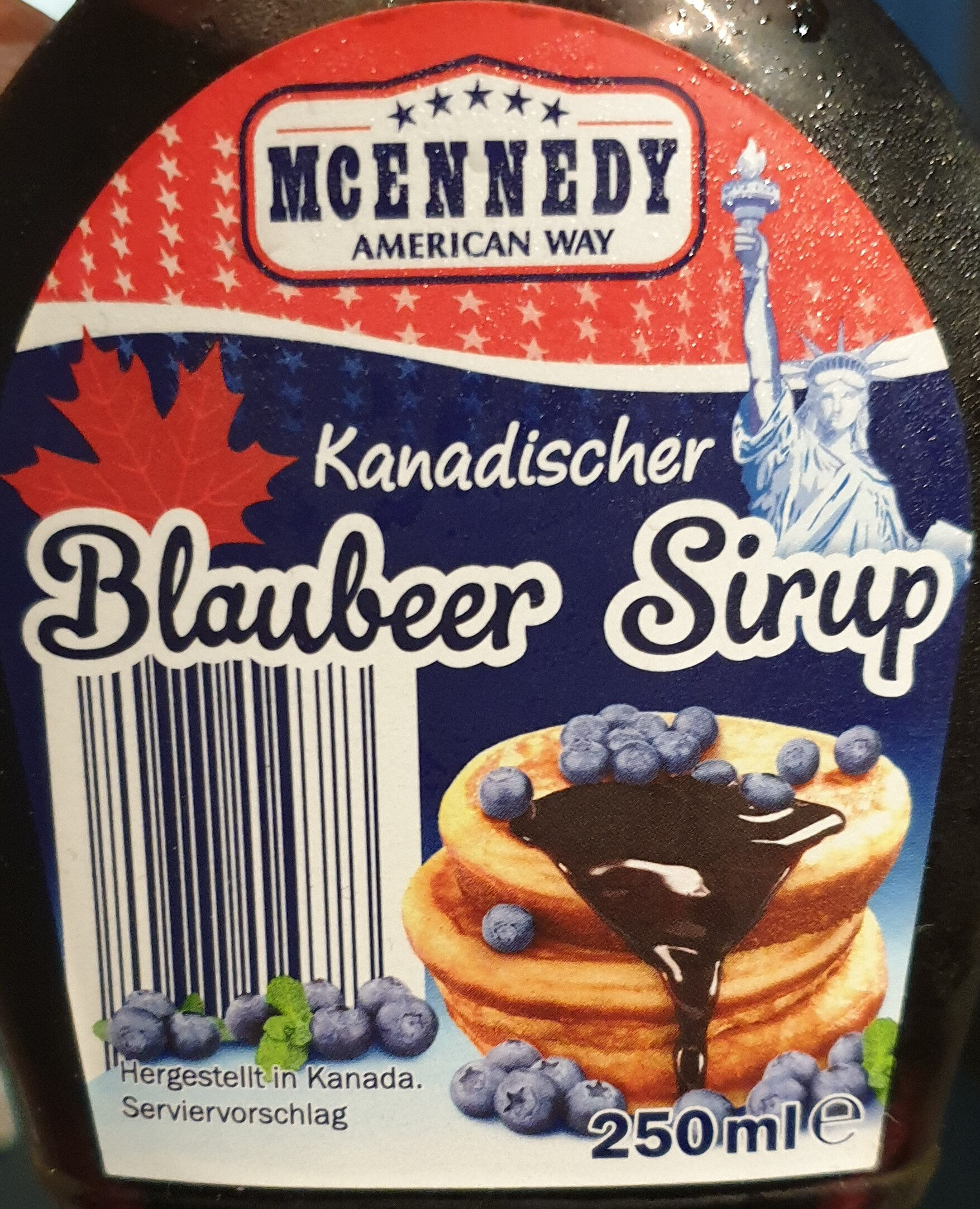 Blaubeer Sirup Kanada / Sirop de myrtille - Product - fr