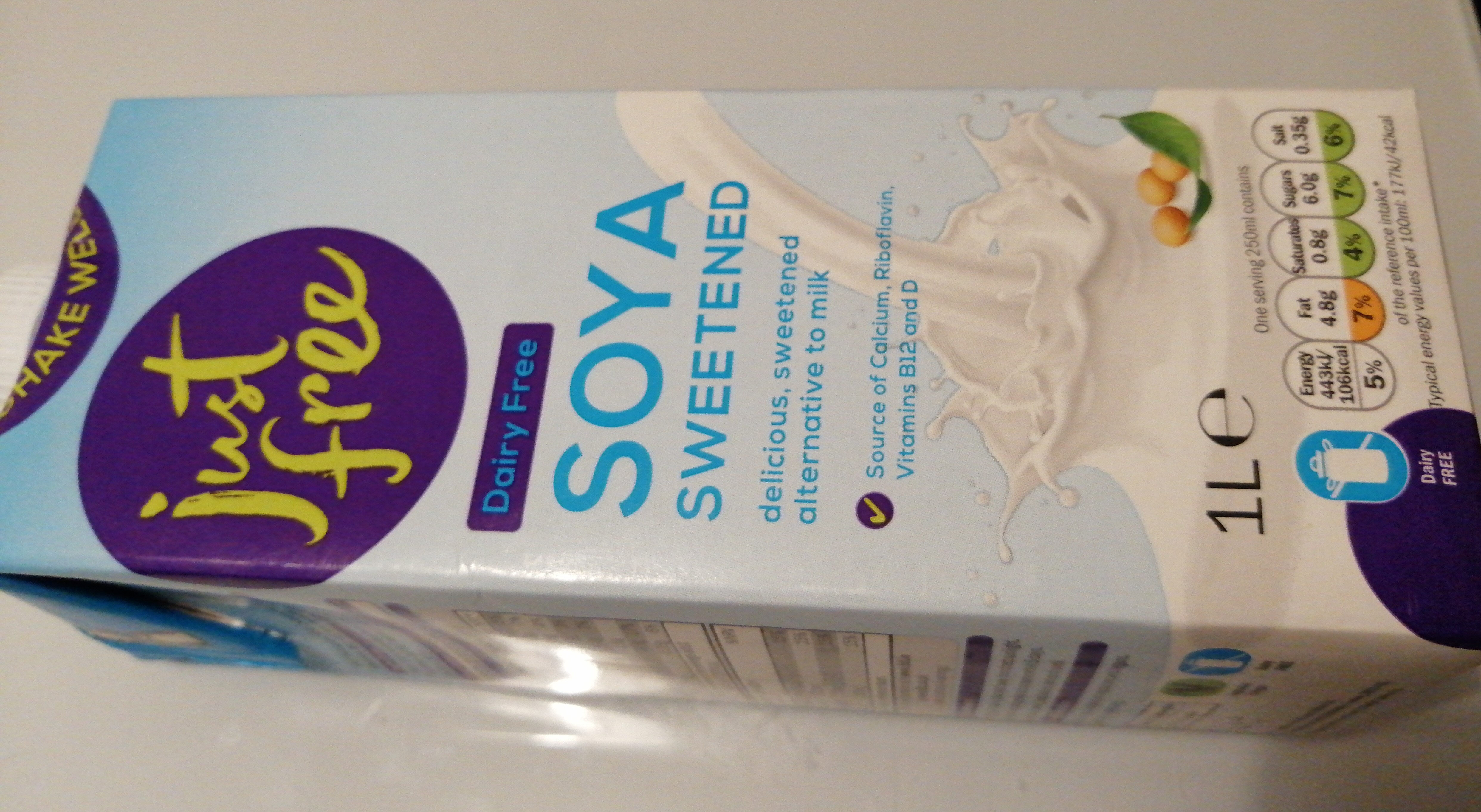 Soya sweetened - Product - en