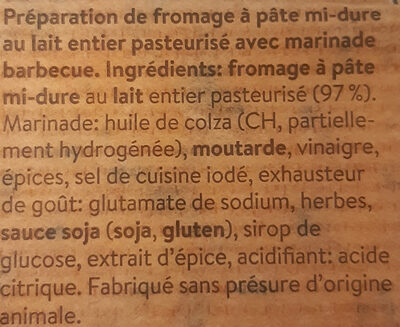 Brutzler Barbecue - Ingredients - fr