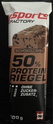Sports Factory 50% Protein Riegel - Product - fr