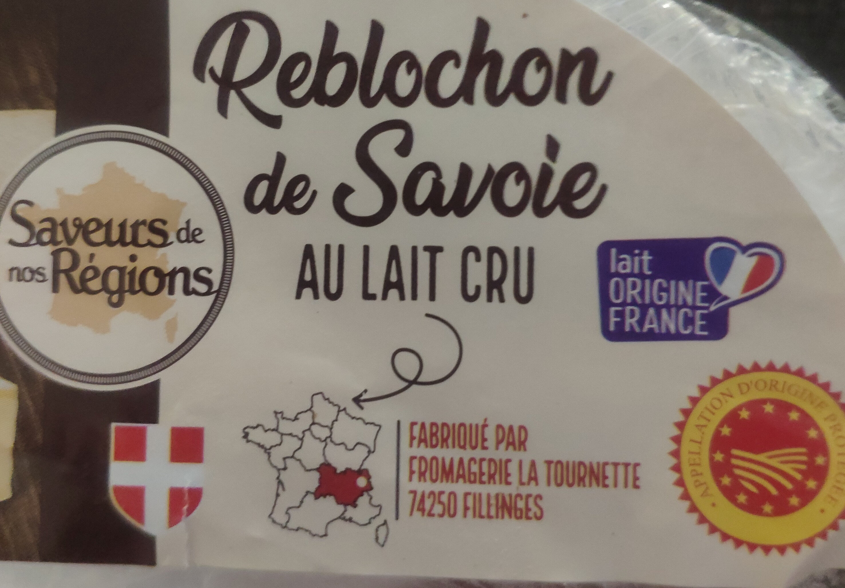 Reblochon de Savoie au lait cru - Product - fr