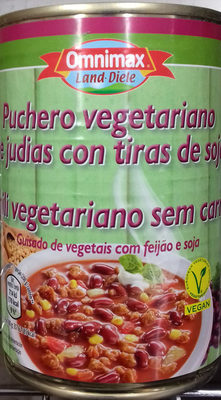 Puchero vegetariano de judías con tiras de soja - Product - es