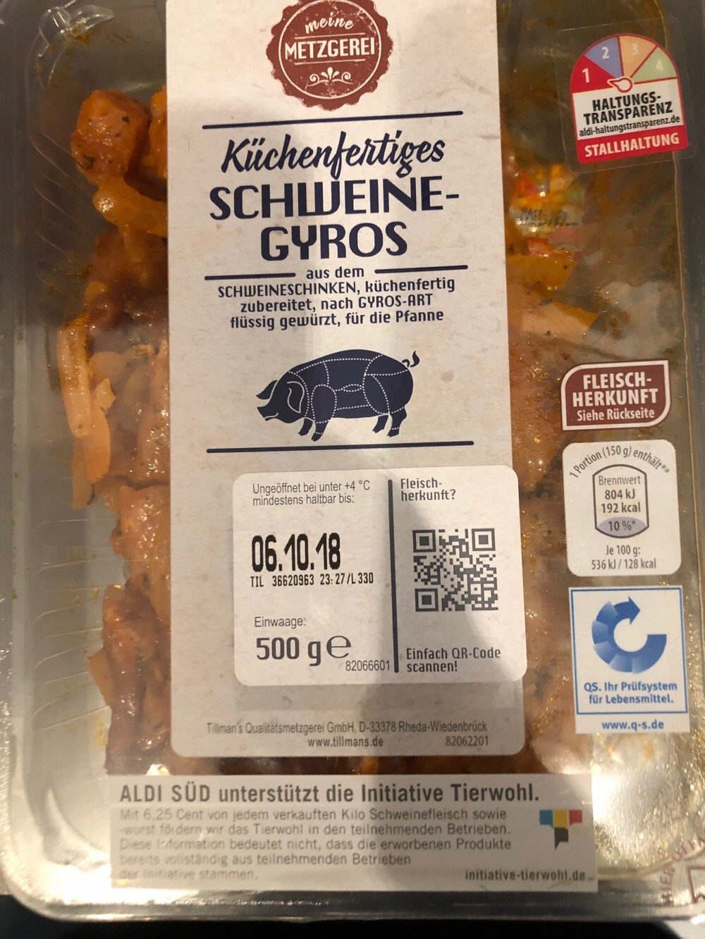 Schweine Gyros - Product - de
