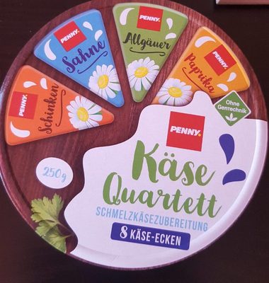 Käse Quartett, Sahne, Schinken, Allgäuer, Paprika - Product - fr