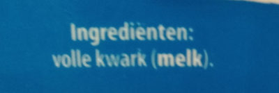 Volle Franse Kwark - Ingredients - nl