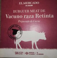 Burguer Meat de Vacuno raza Retinto - Product - es