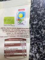 Frutos secos crudos Gutbio - Ingredients - es