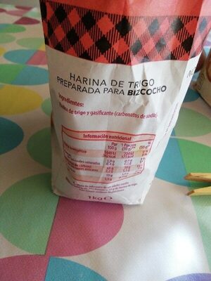 HARINA PARA ELABORAR BIZCOCHO - Ingredients
