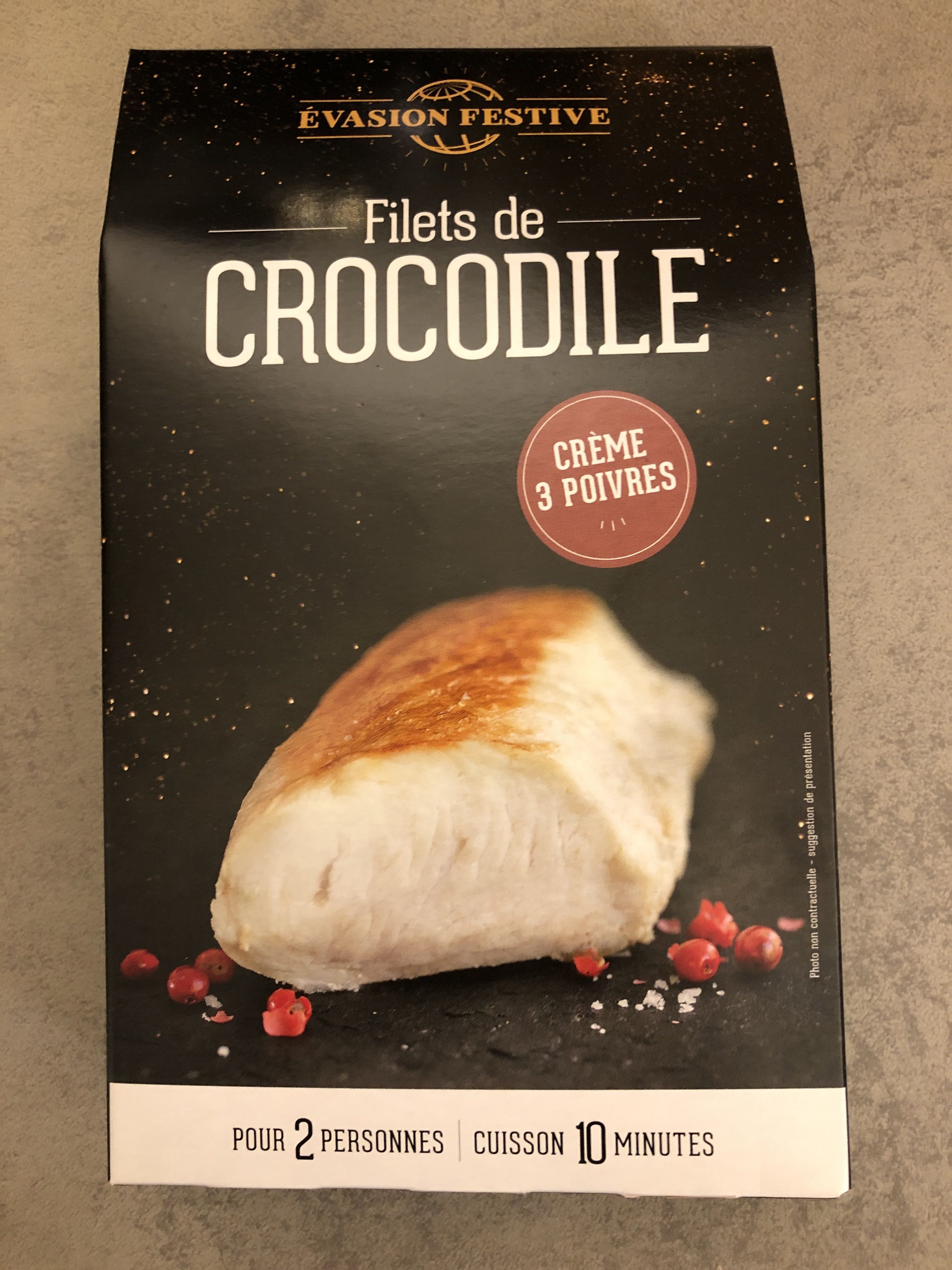Filets de Crocodile Crème 3 poivres - Product - fr