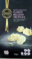 White Chocolate Flaked Belgian Truffles - Product - en