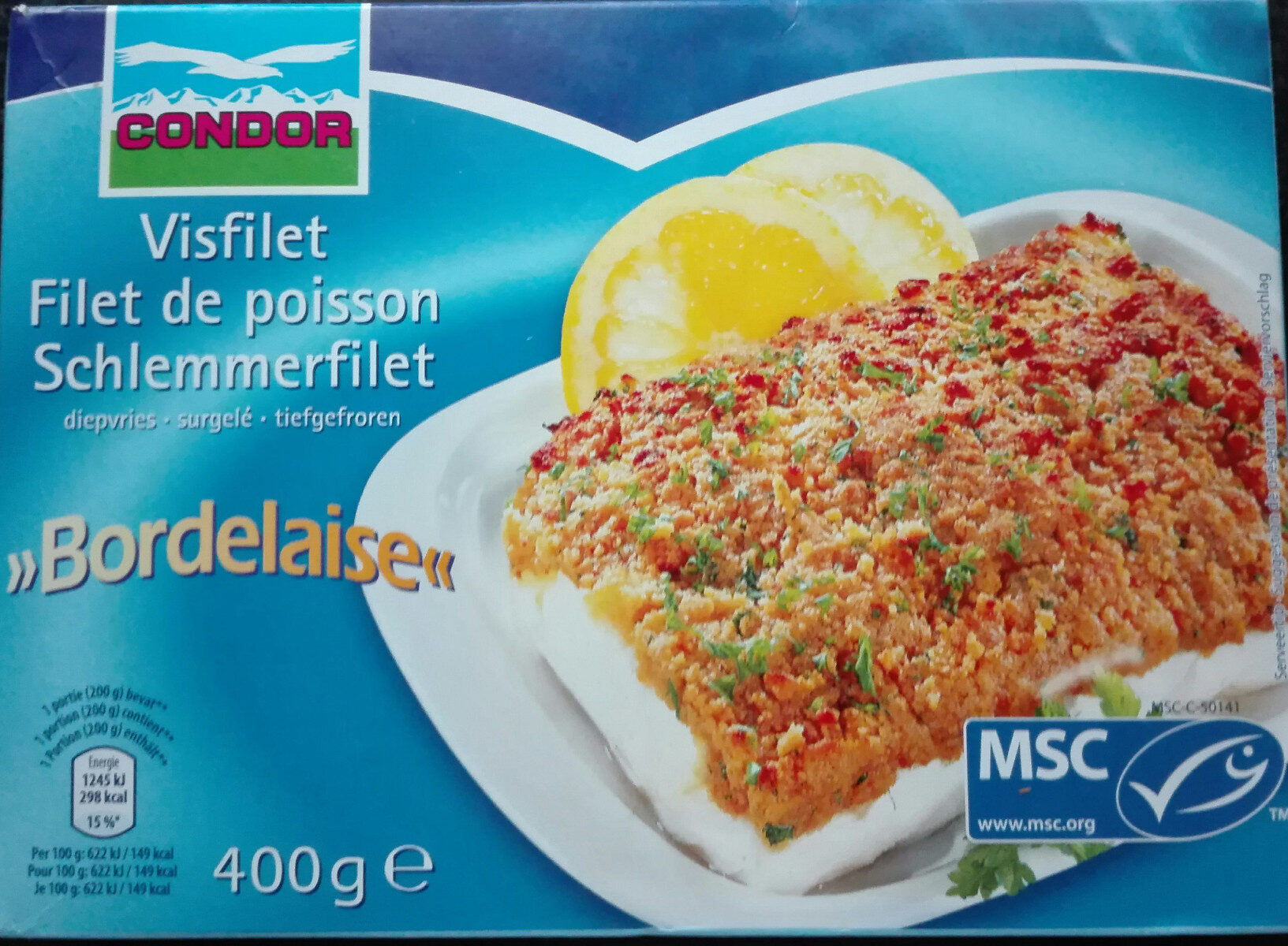 Filet de poisson "Bordelaise" - Product - nl
