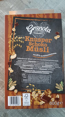 Knusper Schoko Müsli - Ingredients - de
