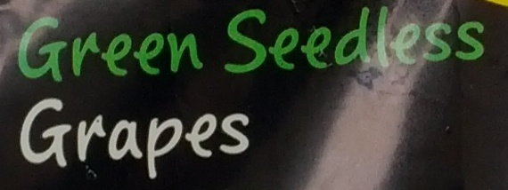 Green Seedless Grapes - Ingredients - en