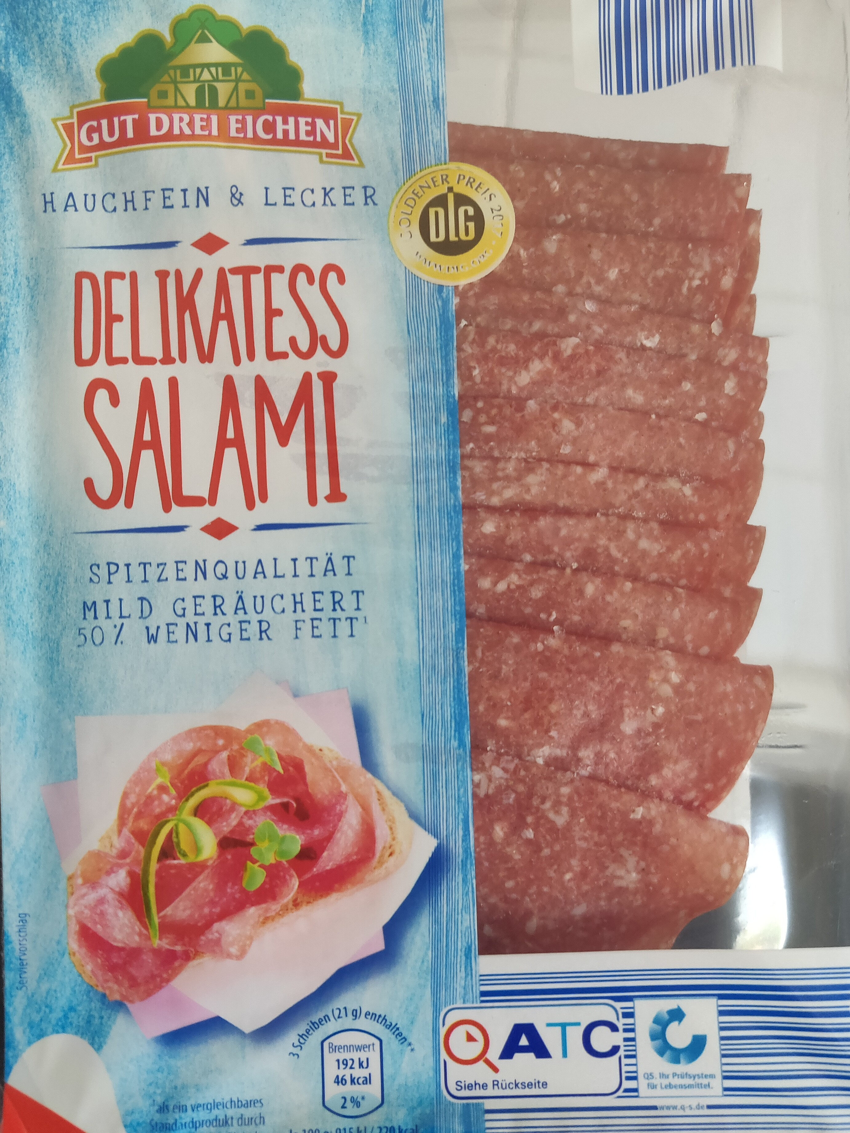 Delikatess Salami - Product - de