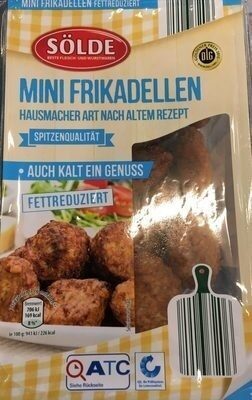 Sölde Mini Frikadellen, Schweinefleisch - Product