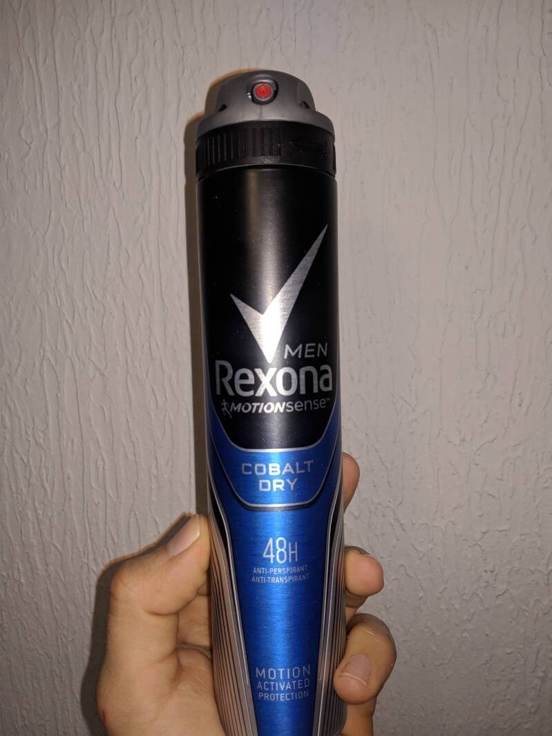 REXONA MEN Déodorant Anti-Transpirant Spray Cobalt Dry 200ml - Product - en