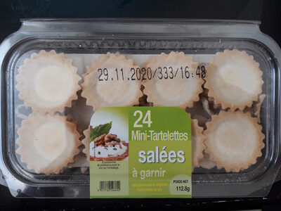 mini-tartelettes salées - Product - fr