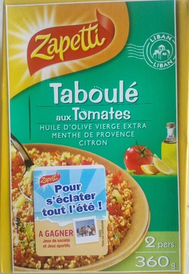 Taboulé aux Tomates - Product - fr