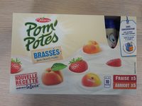 Pom'Potes Brassés Fraise Abricot - Product - fr