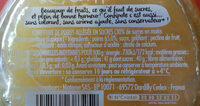 Confiture Allégée Poire - Nutrition facts - fr