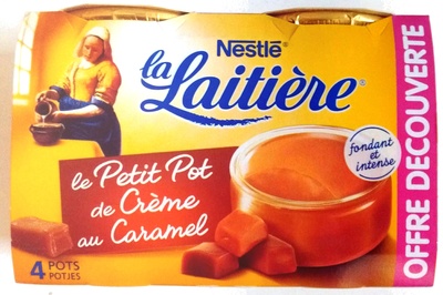 La Laitière - Le petit pot de crème au caramel - Product