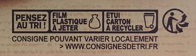 Sablé de Retz - Recycling instructions and/or packaging information - fr