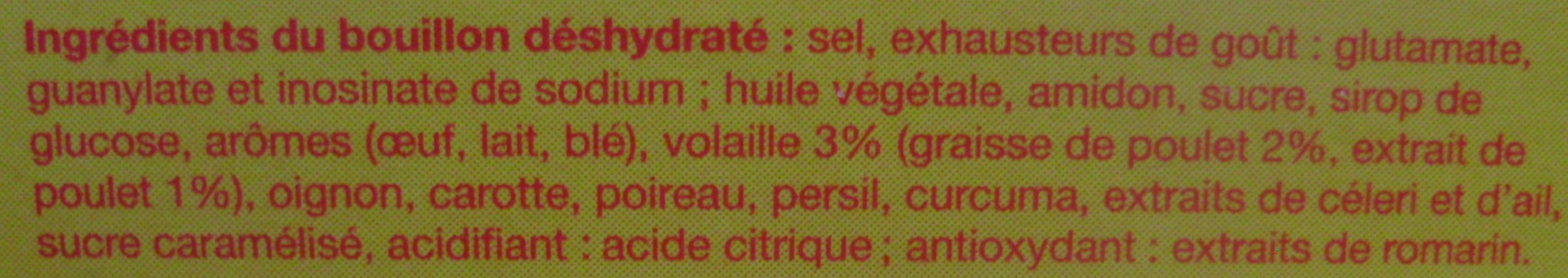 BouillonKub Volaille (x 8) - Ingredients - fr