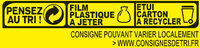 Court-Bouillon MAGGI Légumes Vin Blanc - 3x50g - Recycling instructions and/or packaging information - fr