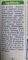 GALLIA GALLIAGEST 2 900 g De 6 à 12 mois - Ingredients - fr