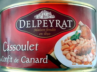 Cassoulet au confit de canard - Product - fr