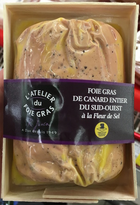 Foie gras de canard entier du Sud-Ouest à la fleur de sel - Product - fr
