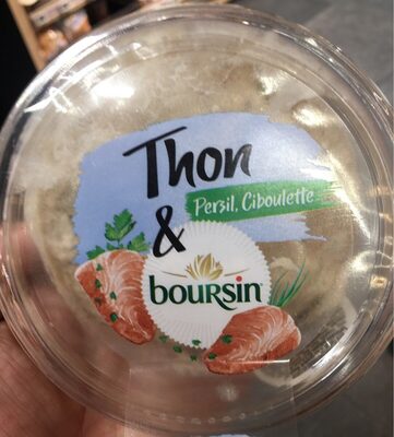 Thon persil ciboulette & Boursin - Product - fr