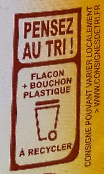 Tartimiel® Lune de Miel® doseur 250 g - Recycling instructions and/or packaging information - fr