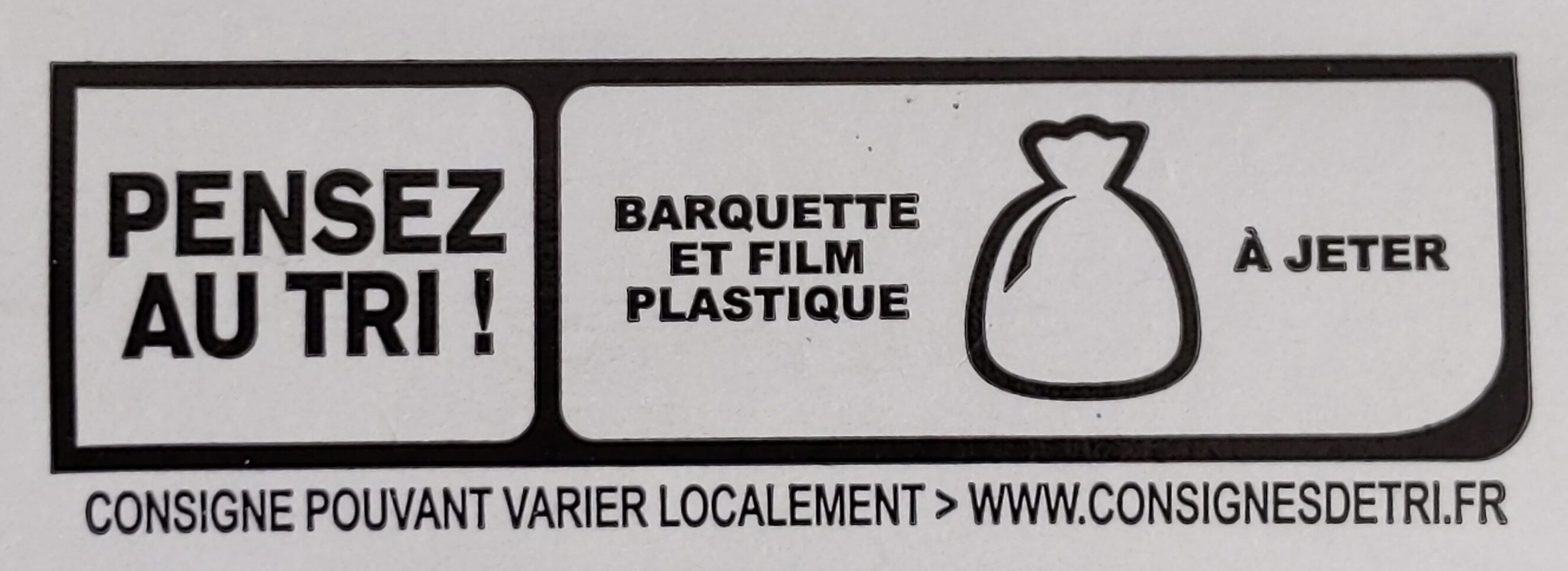Rôti de Porc - Label Rouge - Recycling instructions and/or packaging information - fr